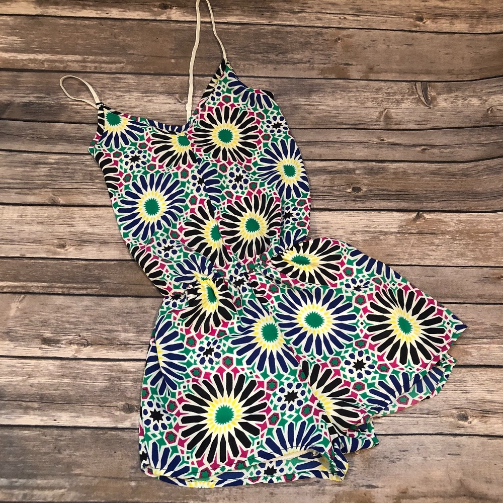 Vintage HavanaCriss Cross Romper Tween